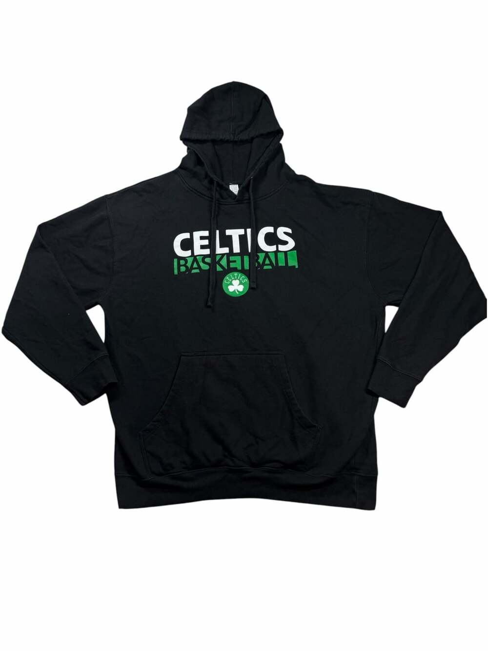 Boston Celtics Hoodie Mens XL Black NBA Basketball Pullover Sweatshirt